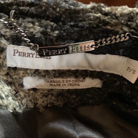 Perry Ellis ombré style button up coat - Picture 6 of 8